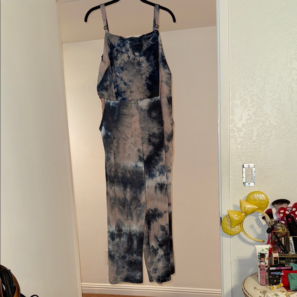 Vibe Sportswear BNWT Tye-Dye Jumpsuit Size 3X